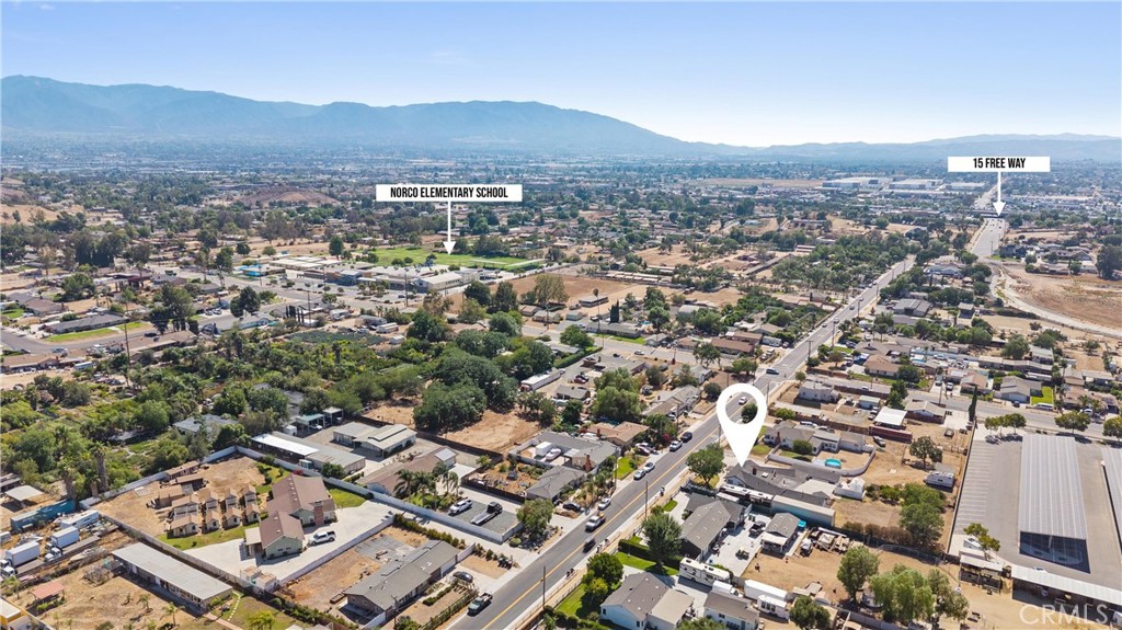 1049 Second Street Norco, CA 92860 - Photo 66 of 66 an aerial view of residential houses with city view
