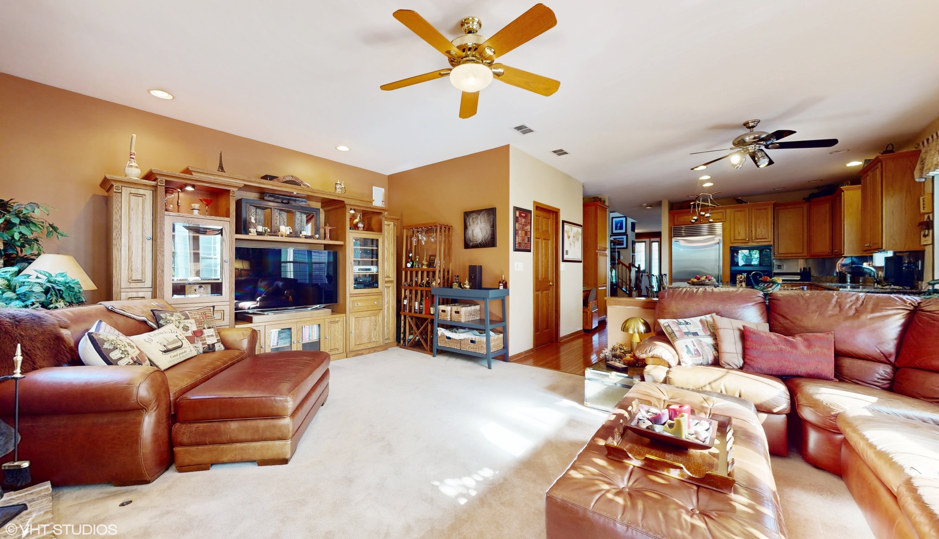 1640 Newton Avenue Park Ridge, IL 60068 - Photo 12 of 50 a living room with furniture and a flat screen tv
