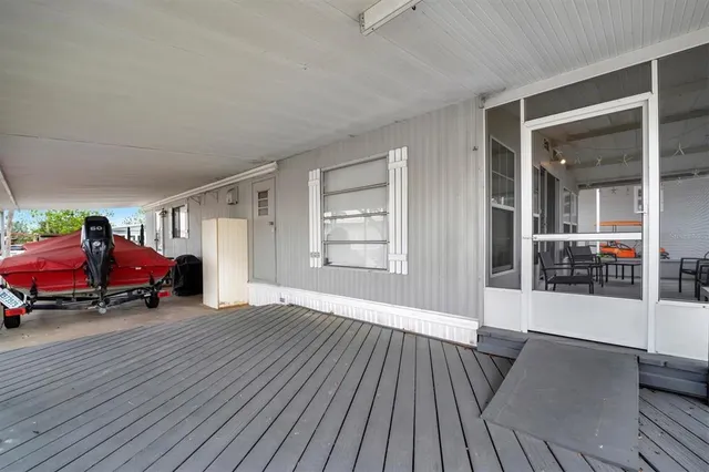 an aerial view of residential building and lake