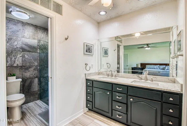 a view of balcony with furniture