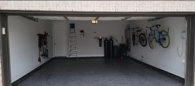 a view of water heater room