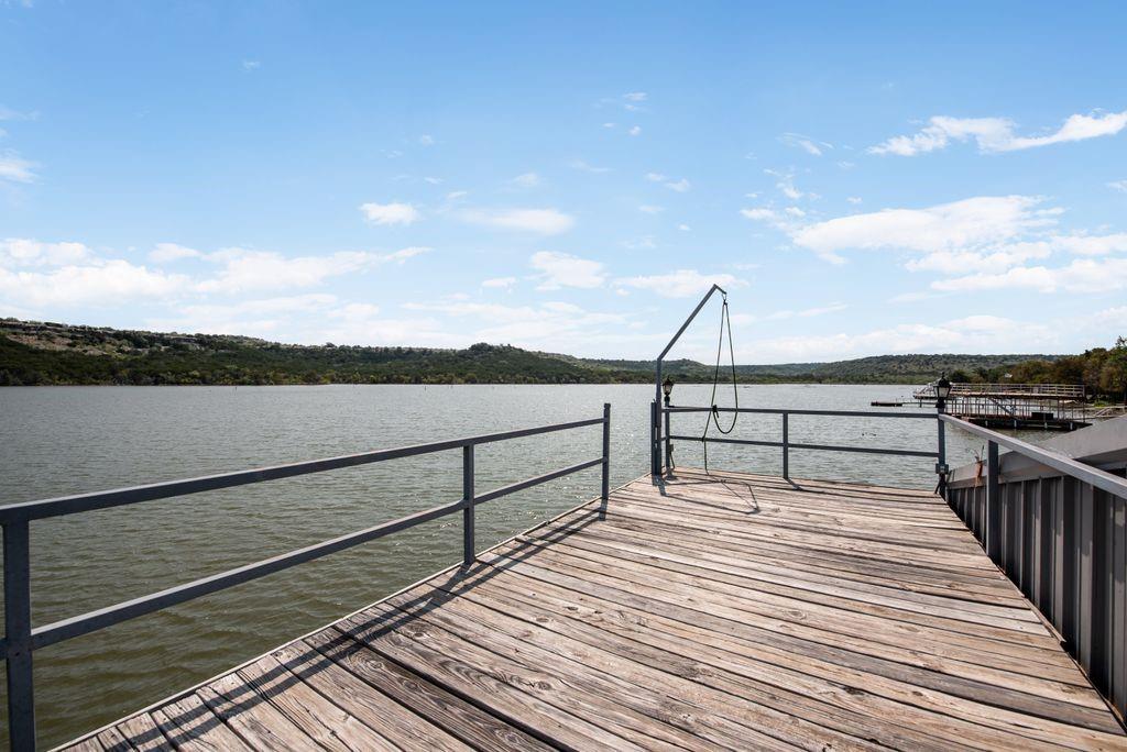 3617 Brandy Road Caddo, TX 76429 - Photo 34 of 40 Party Deck on Dock