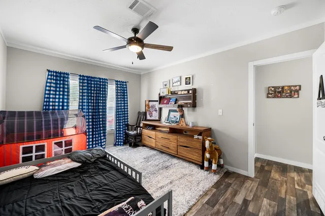 a room with furniture and a rug