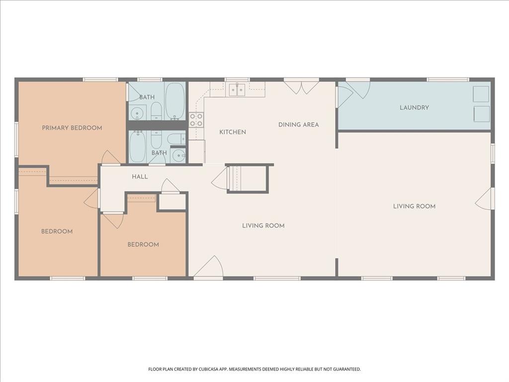 600 South Colorado Street Whitney, TX 76692 - Photo 26 of 26 a picture of a floor plan