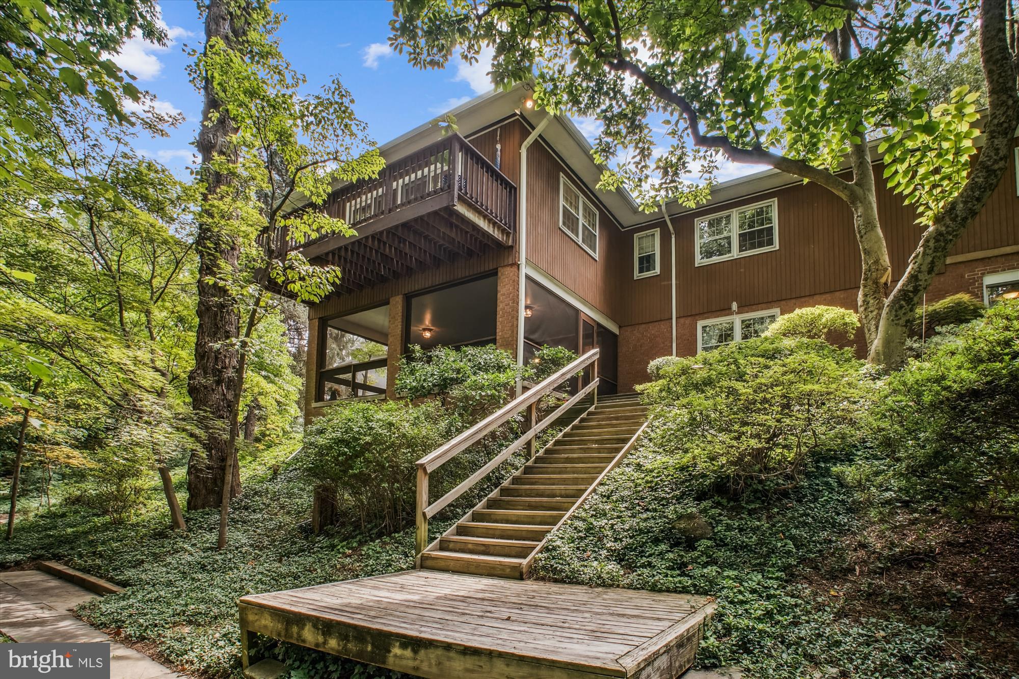 3818 North Ridgeview Road Arlington, VA 22207 - Photo 50 of 56 Back Elevation