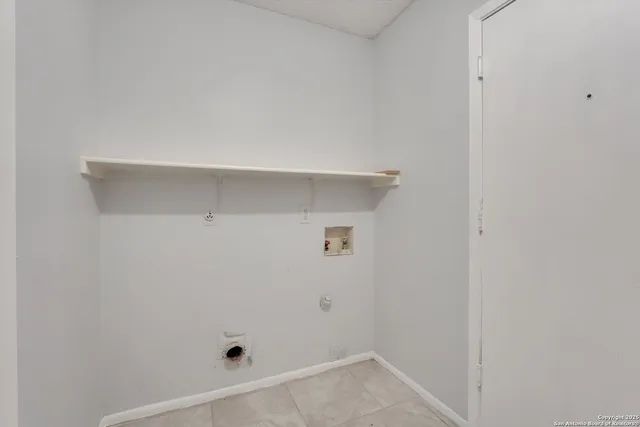 a backyard of a house