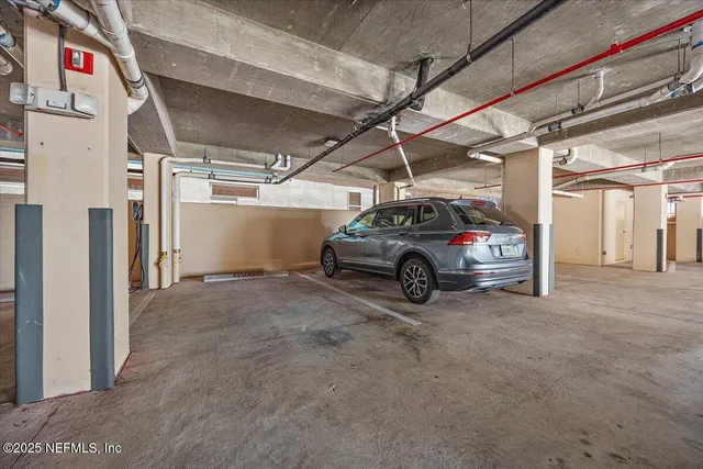 a view of cars parked in a parking