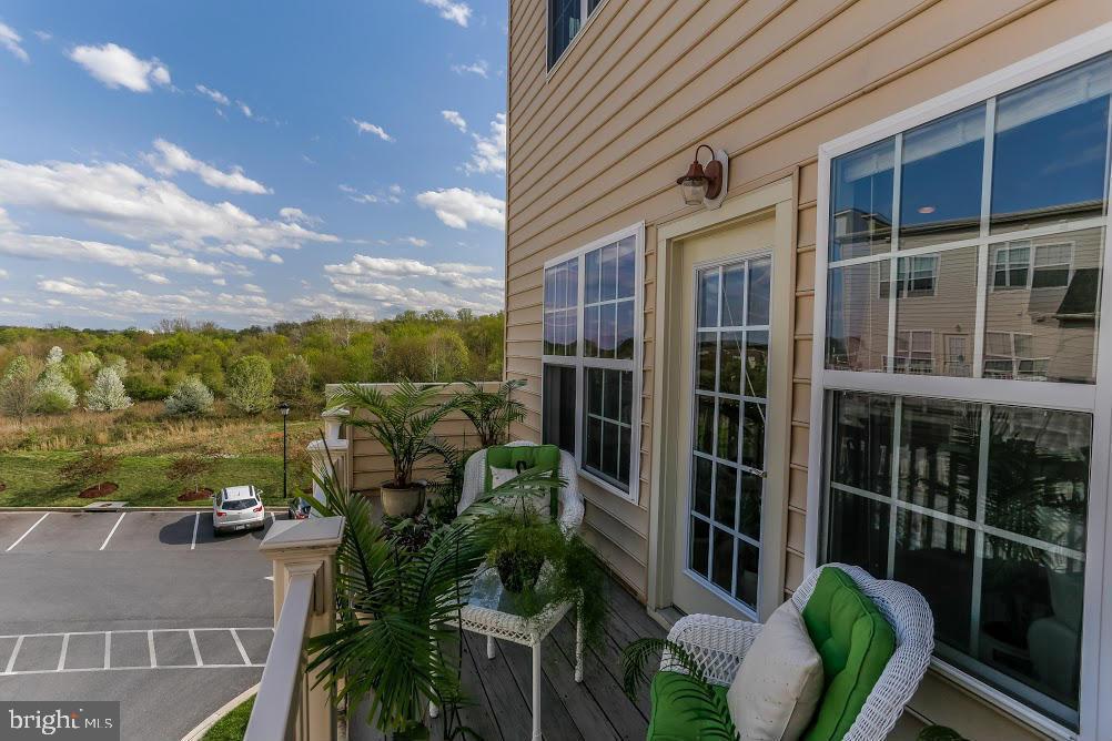 1838 B Monocacy View Circle, Unit 55B Frederick, MD 21701 - Photo 6 of 28 a view of a balcony with chairs