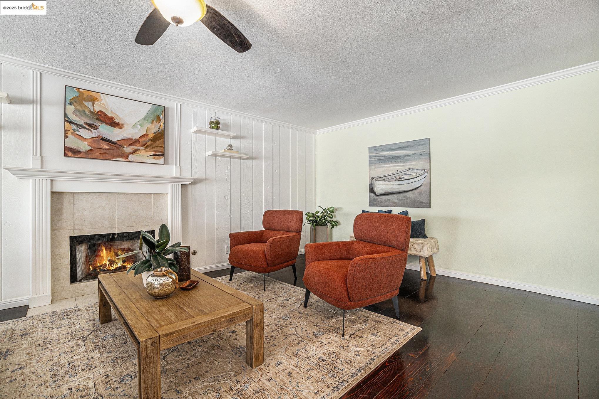 870 Willow Lake Road Discovery Bay, CA 94505 - Photo 4 of 39 a living room with furniture and a fireplace