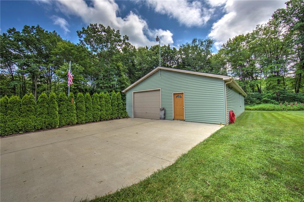 2857 Winner Road Clark, PA 16113 - Photo 24 of 25 32x60 Outbuilding can accommodate additional cars, boats, a large workshop. This building has water, heat, electricity and a water closet.