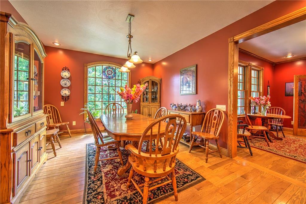 2857 Winner Road Clark, PA 16113 - Photo 5 of 25 16x12 Formal Dining Room with gleaming hardwood floors and easy access to the kitchen.