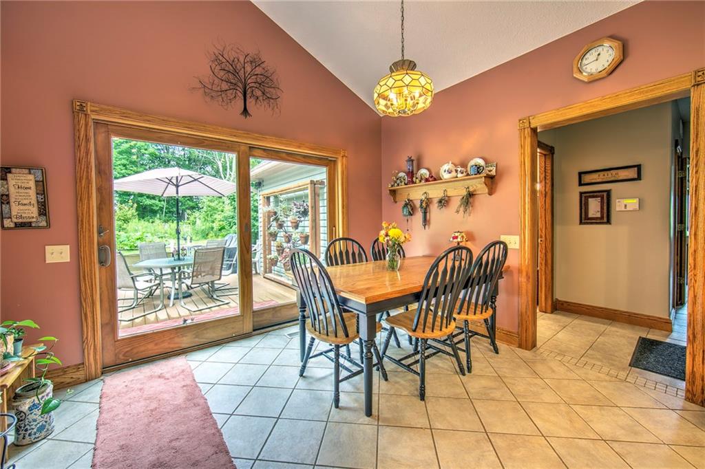 2857 Winner Road Clark, PA 16113 - Photo 9 of 25 Informal dining area with easy access to the rear deck. Plenty of natural light abounds.