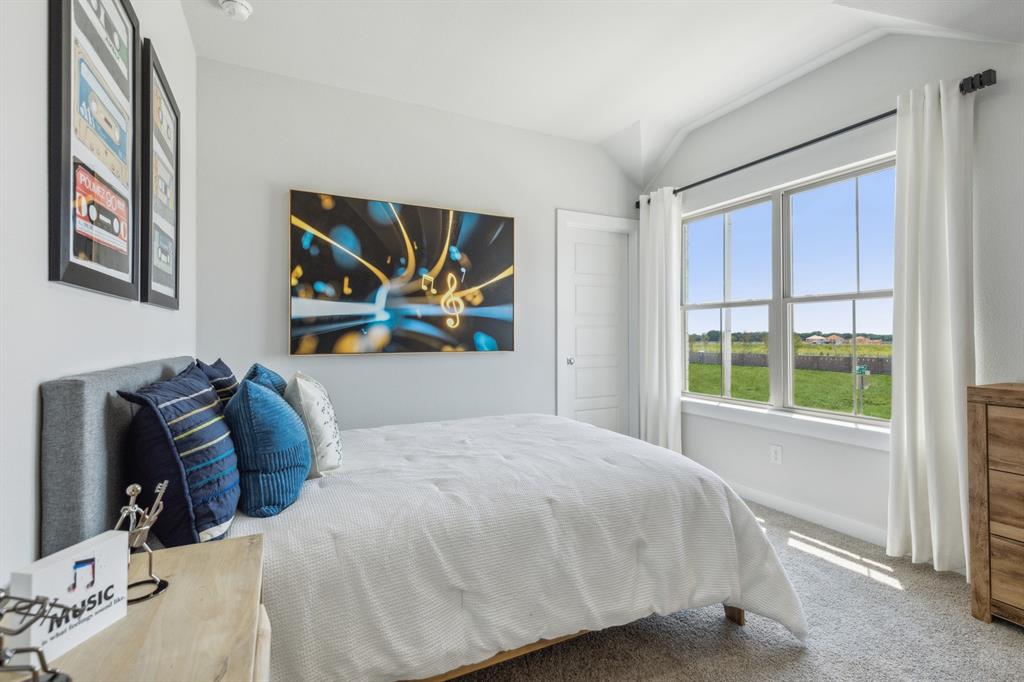 667 Sierra Ridge Lavon, TX 75166 - Photo 20 of 25 Bedroom in the Winters home plan by Trophy Signature Homes – REPRESENTATIVE PHOTO