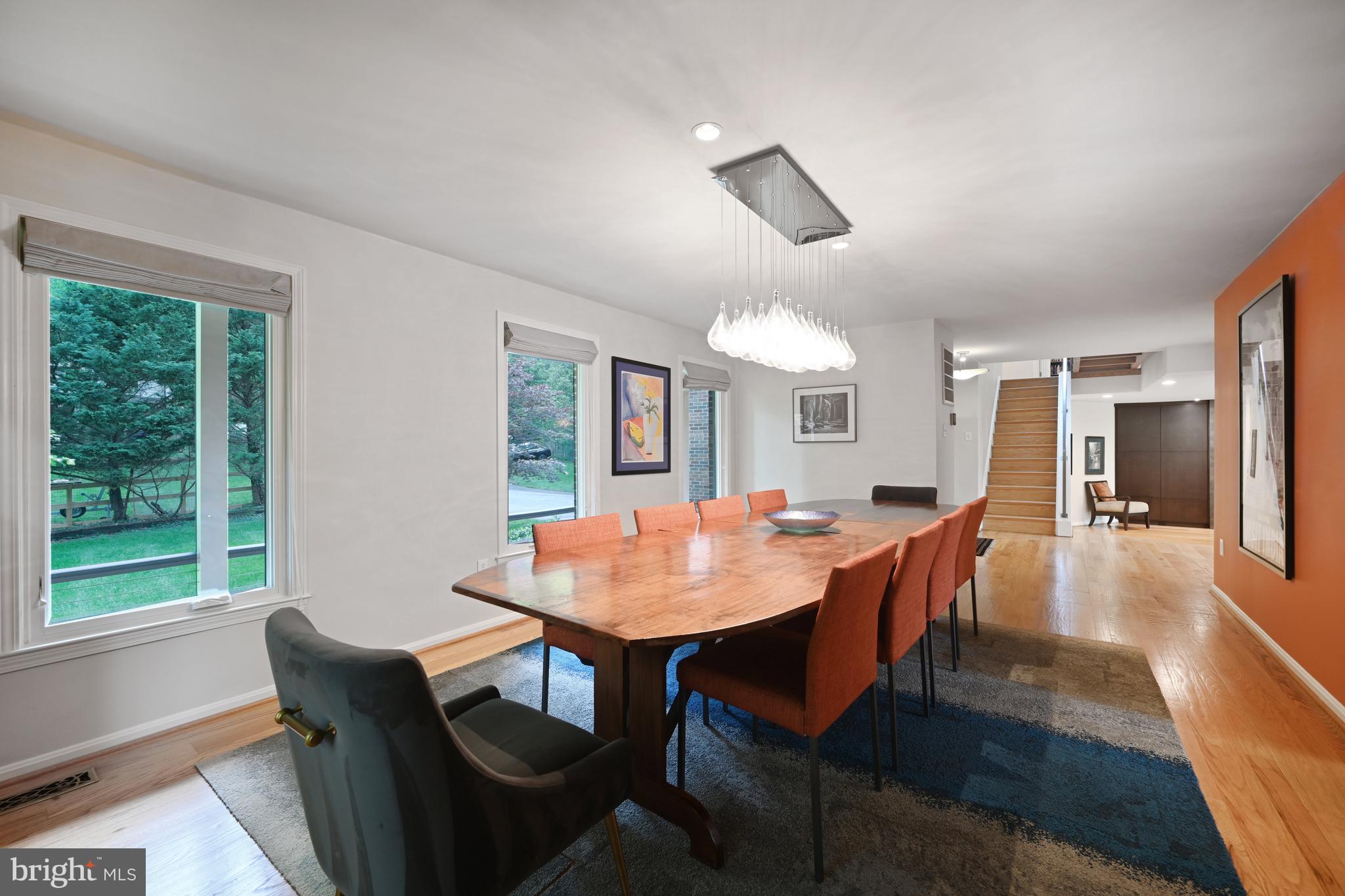 8811 Jones Mill Road Chevy Chase, MD 20815 - Photo 16 of 44 Dining Room to Foyer