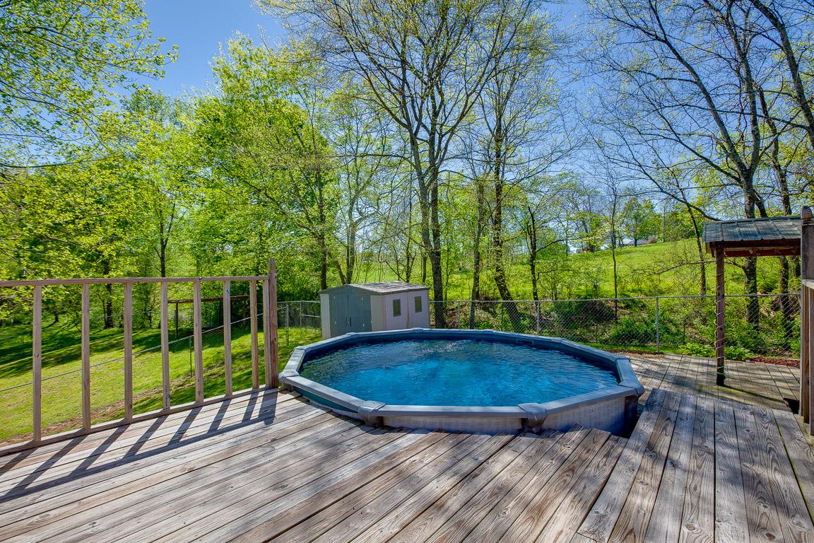 1712 New Vaughn Road Columbia, TN 38401 - Photo 21 of 23 Above ground pool with gorgeous views