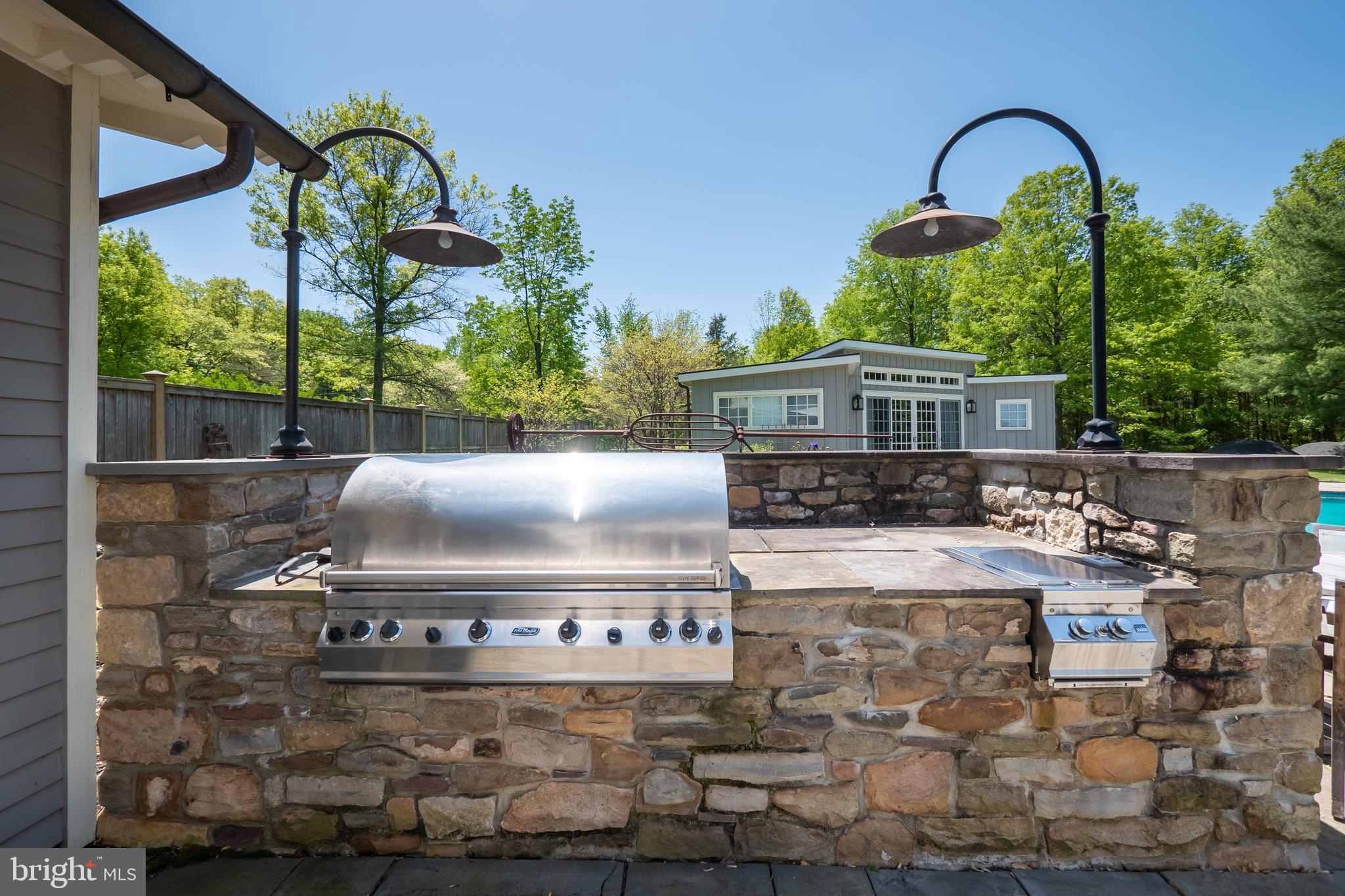 3056 Ridge Road Perkasie, PA 18944 - Photo 12 of 51 Large grilling area with stone countertop.