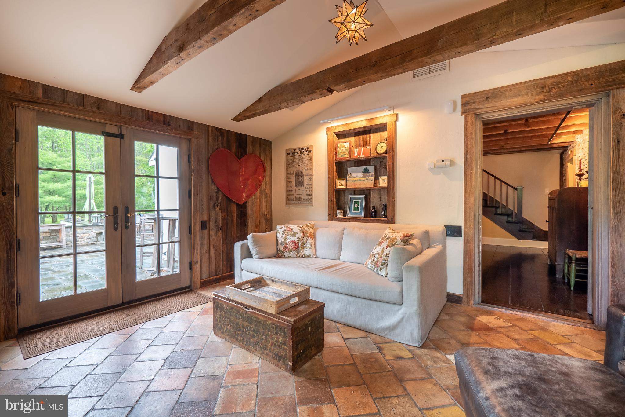 3056 Ridge Road Perkasie, PA 18944 - Photo 28 of 51 Reclaimed French ceramic tile floor.