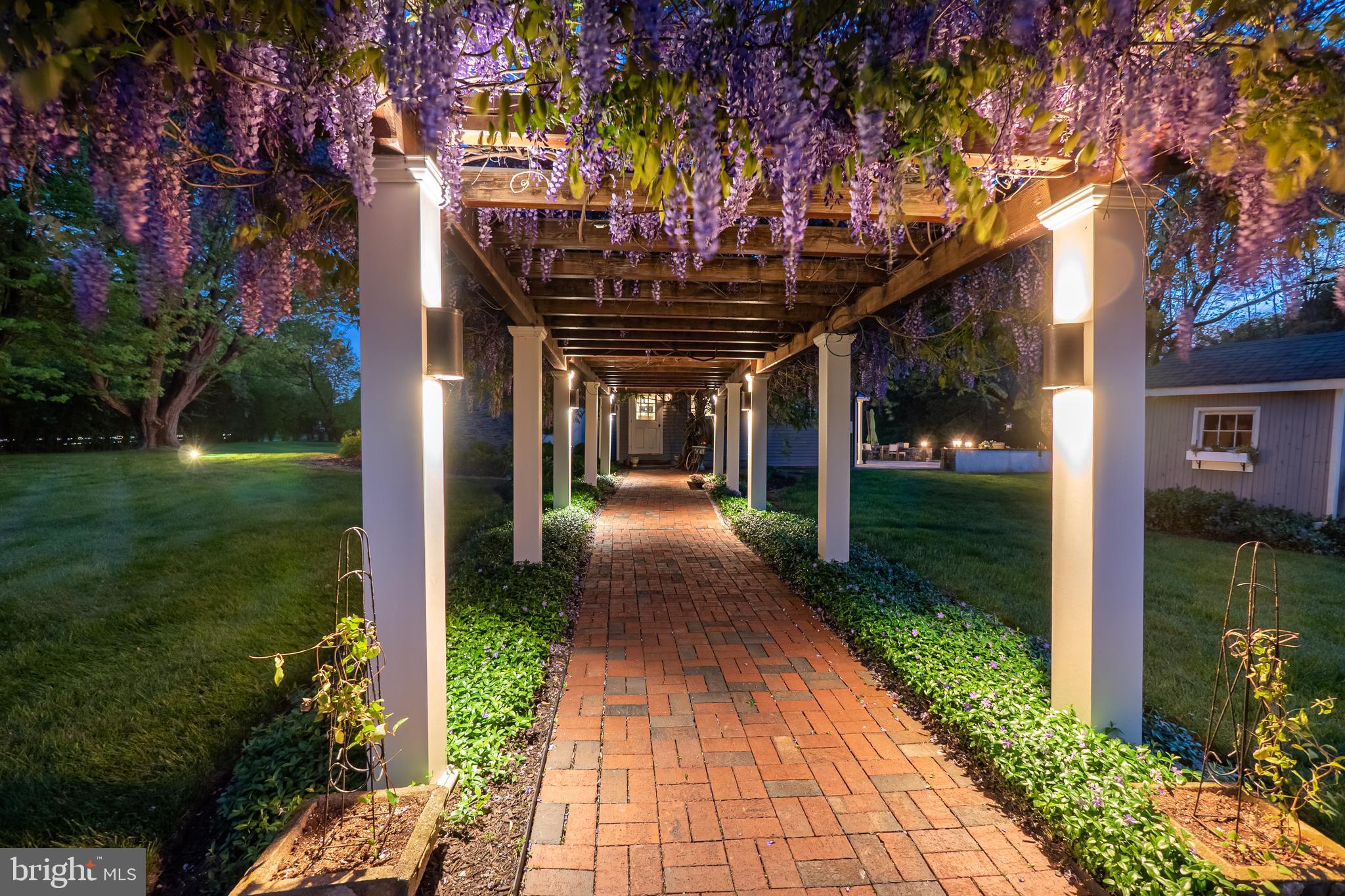 3056 Ridge Road Perkasie, PA 18944 - Photo 4 of 51 Delight in the scent of this wisteria covered walk