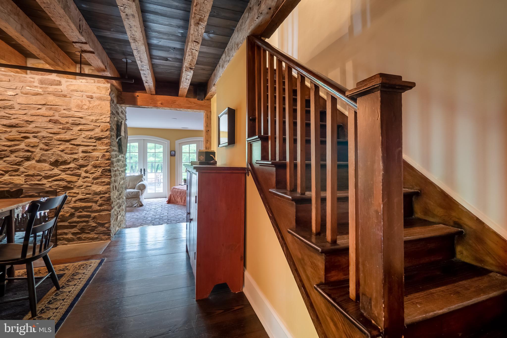 3056 Ridge Road Perkasie, PA 18944 - Photo 32 of 51 Classic wood staircase to the second floor.