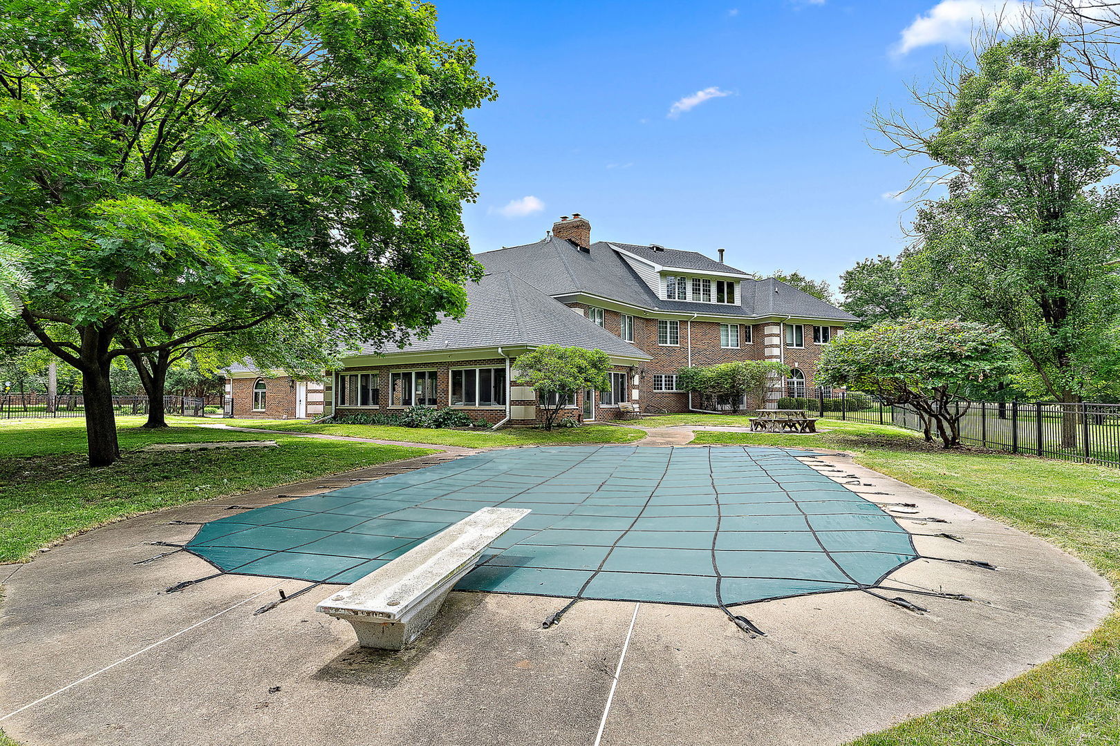 345 Bethany Road DeKalb, IL 60115 - Photo 54 of 71 a view of yard with swimming pool and green space