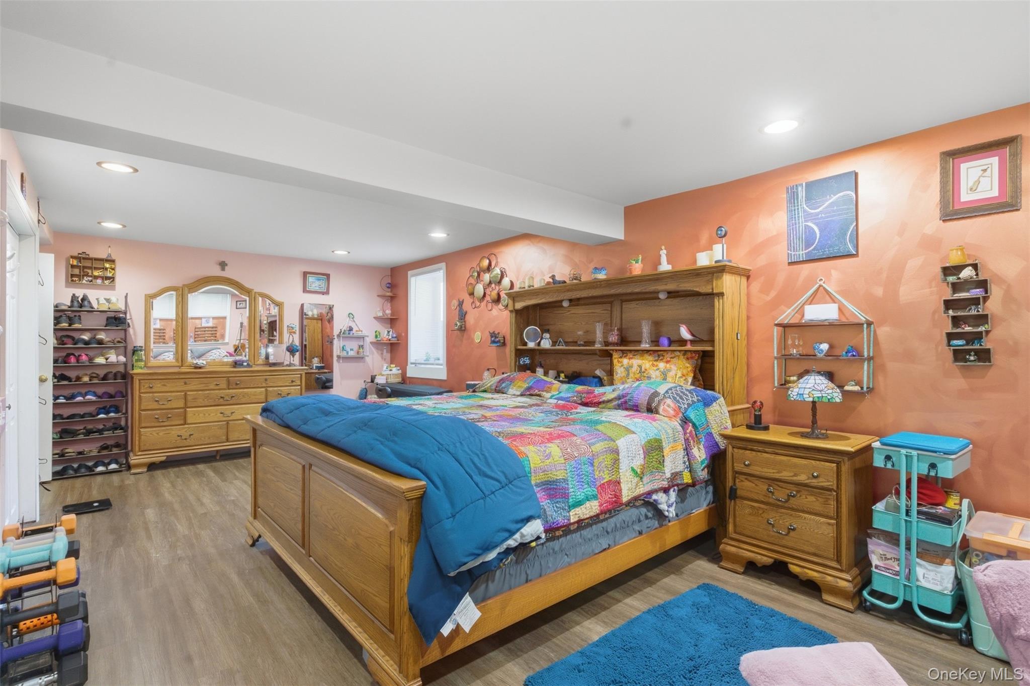 1285 Lakes Road Monroe, NY 10950 - Photo 26 of 45 a bedroom with a bed and a view of kitchen