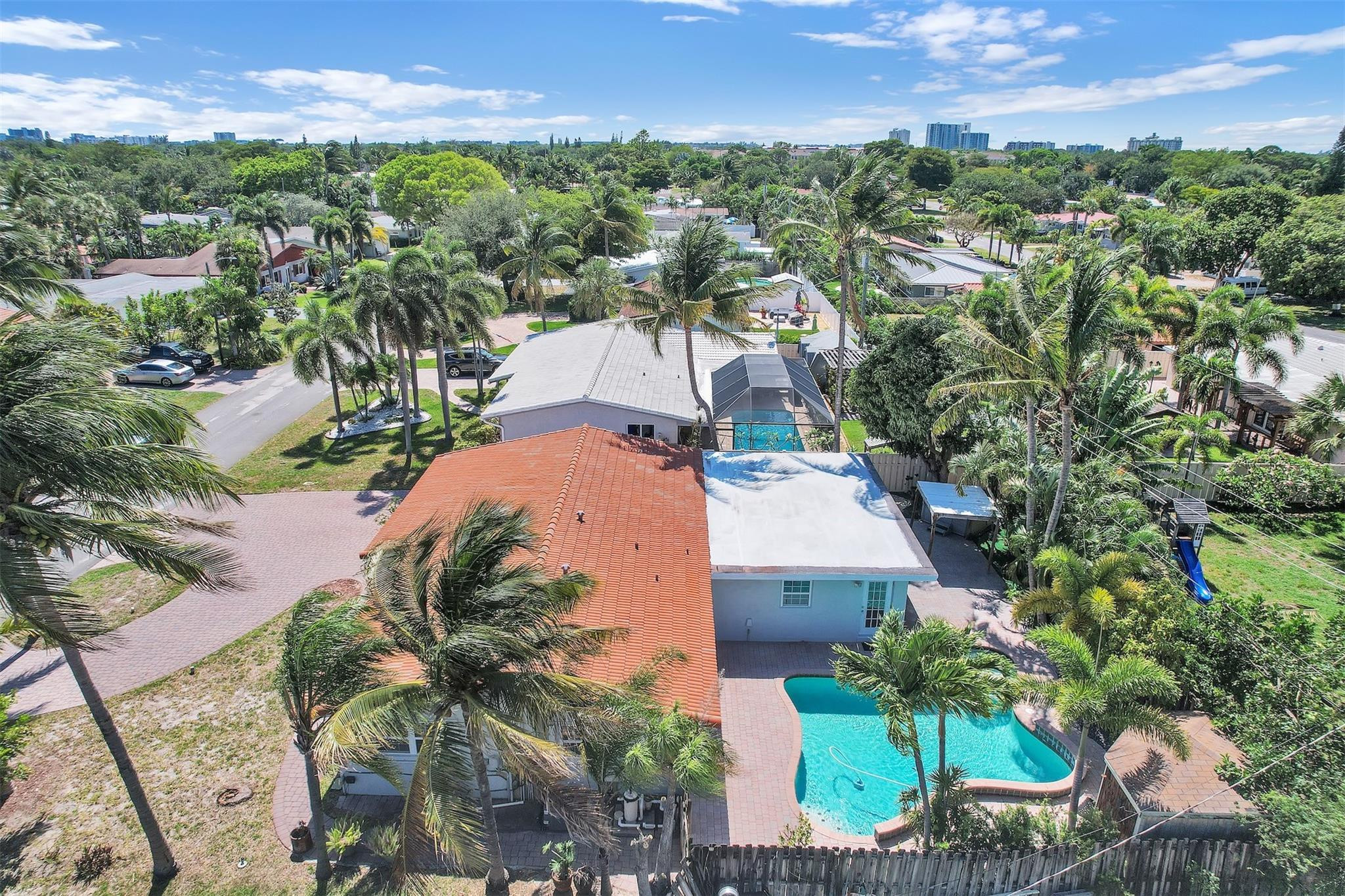 341 Southeast 8th Street Pompano Beach, FL 33060 - Photo 37 of 56 an aerial view of multiple house