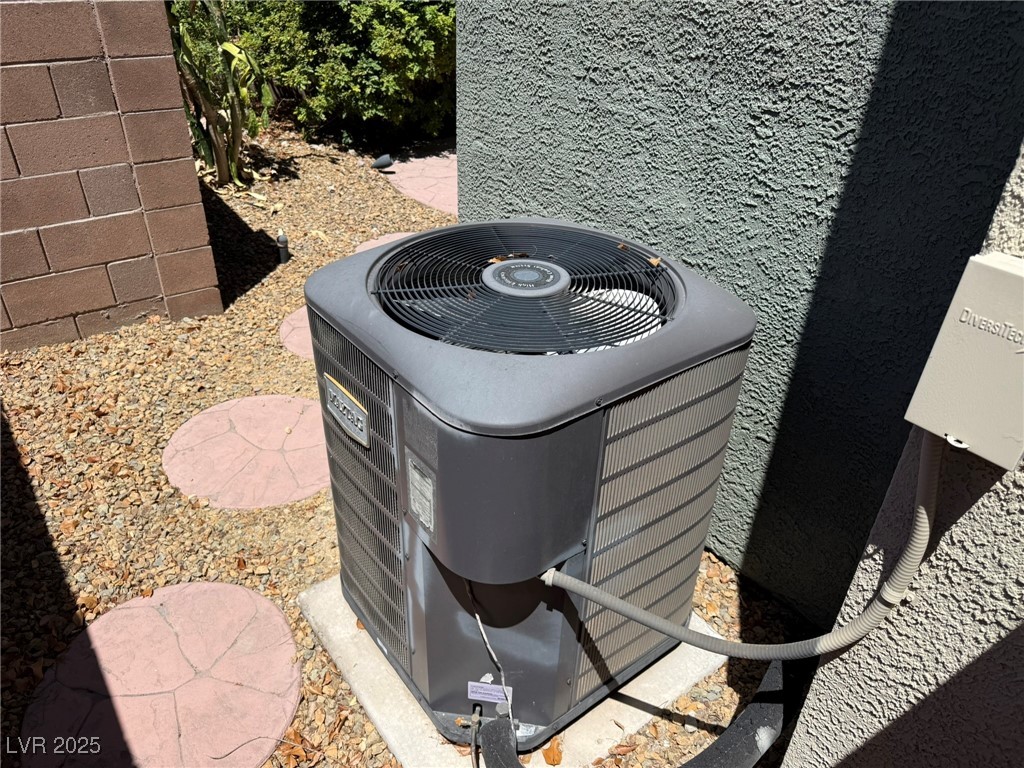 985 Prestwick Street Las Vegas, NV 89145 - Photo 8 of 27 Exterior view of a central AC unit