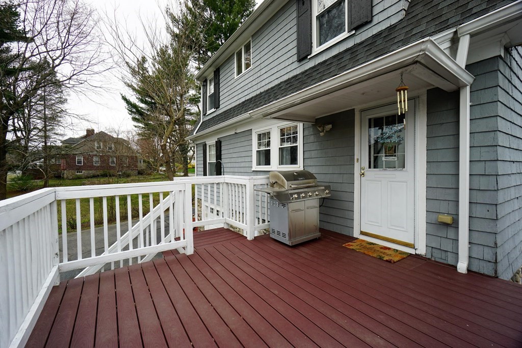 14 East Prospect Street Methuen, MA 01844 - Photo 13 of 42 a view of a house with a deck and furniture