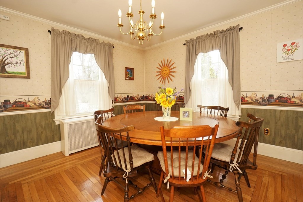 14 East Prospect Street Methuen, MA 01844 - Photo 21 of 42 a view of a dining room with furniture and wooden floor
