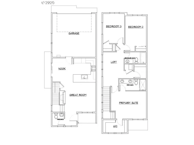 a picture of a floor plan