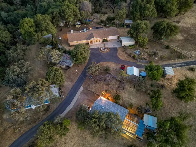 a view of a house with a outdoor space