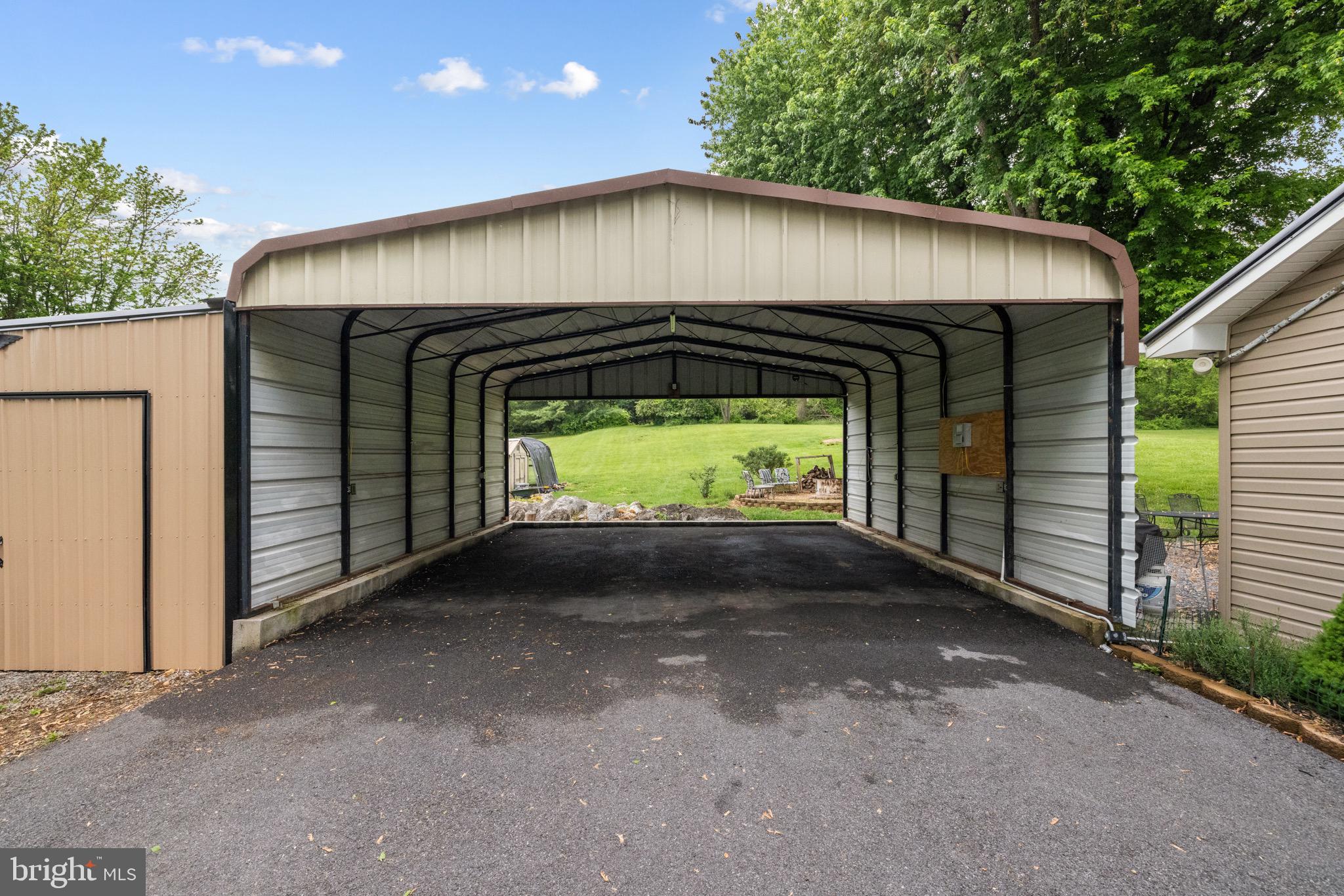 617 Ruebuck Road Clear Brook, VA 22624 - Photo 16 of 16 Carport with attached storage building