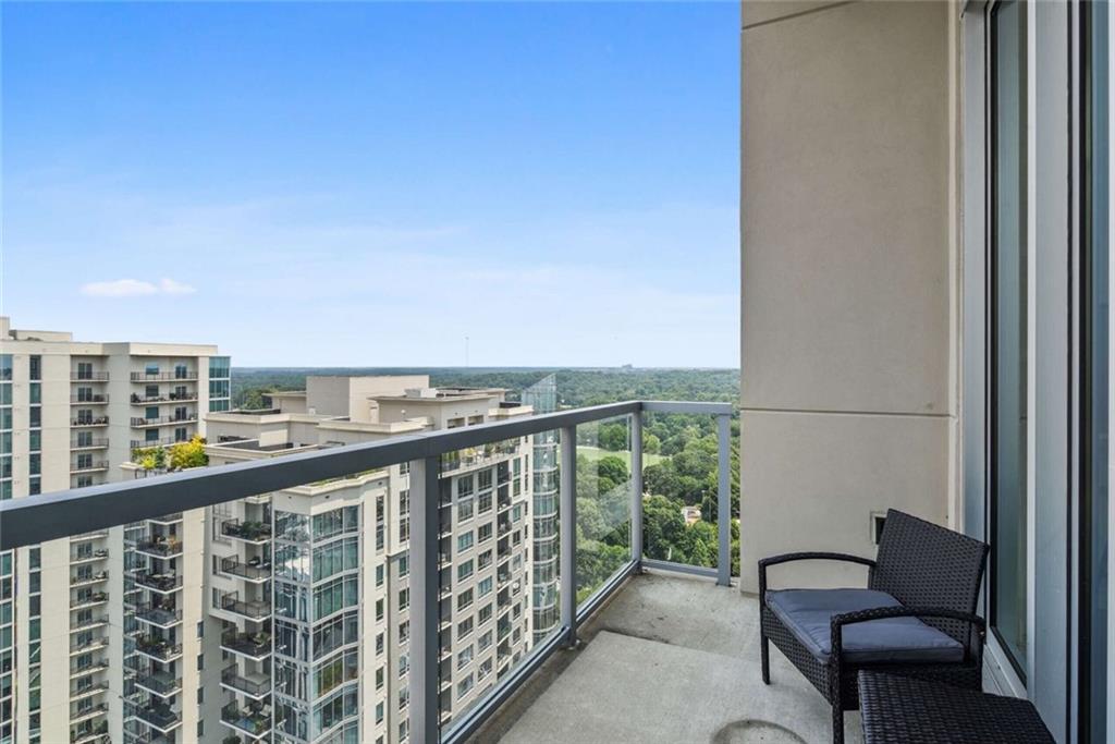 205 12th Street Northeast, Unit 3 Atlanta, GA 30309 - Photo 21 of 24 a view of balcony with furniture