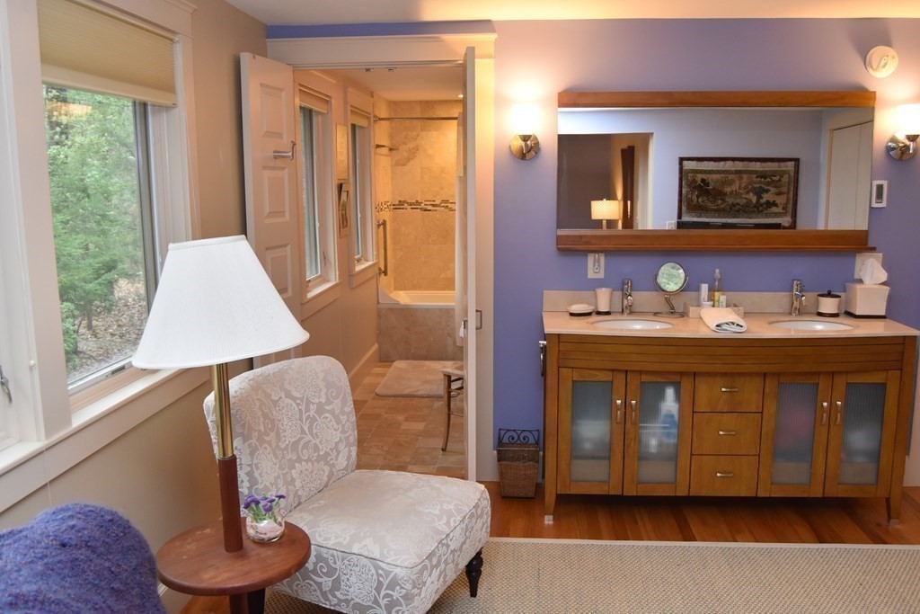 32 Aubinwood Road Amherst, MA 01002 - Photo 23 of 42 a bathroom with a sink and a mirror