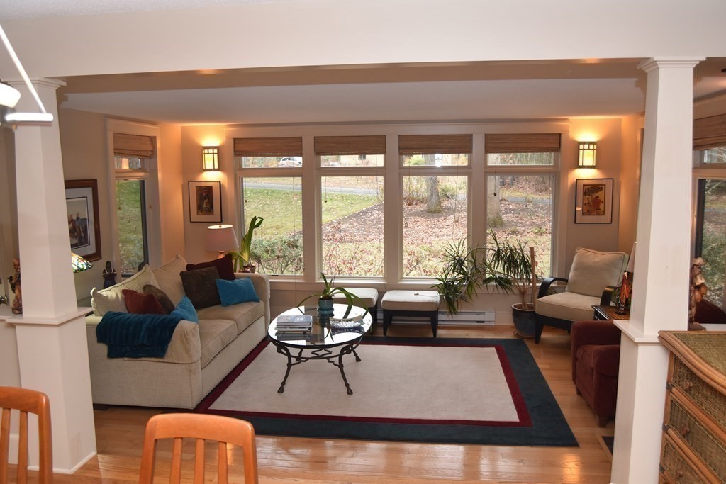 32 Aubinwood Road Amherst, MA 01002 - Photo 8 of 42 a living room with furniture and a large window
