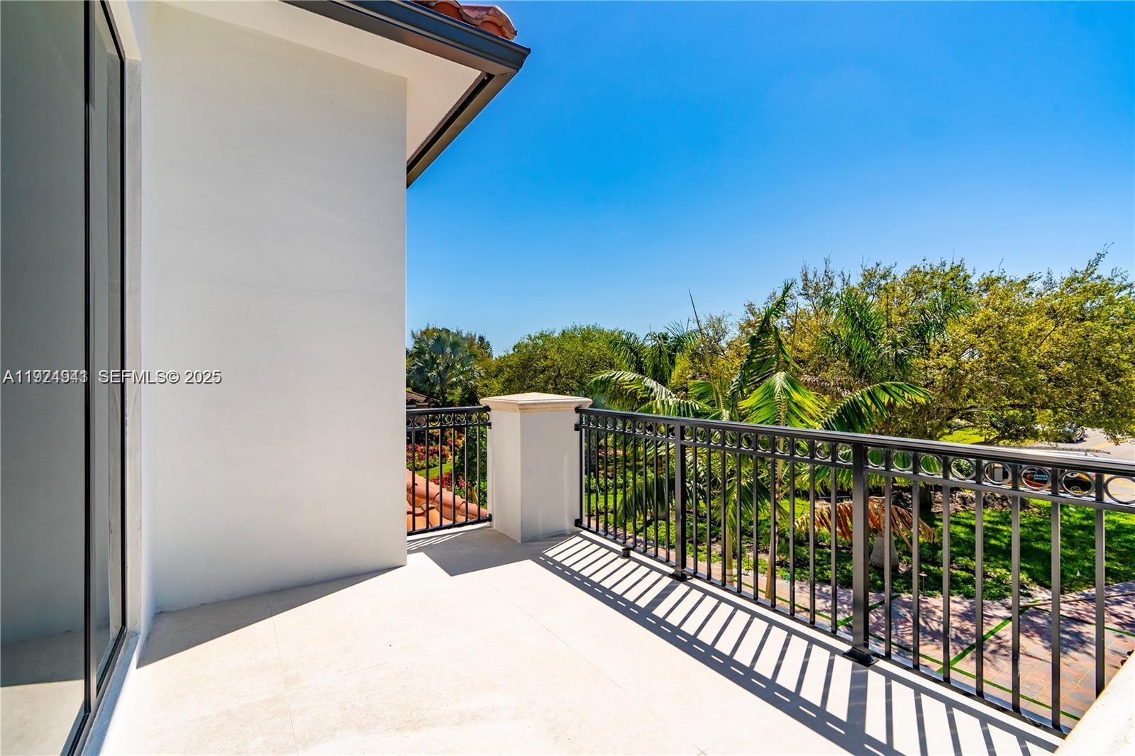 5903 Southwest 54th Court Davie, FL 33314 - Photo 40 of 47 a balcony with a yard