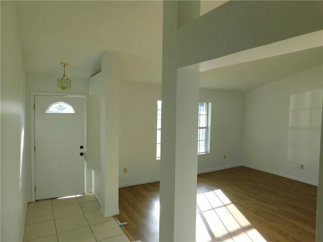 a view of empty room