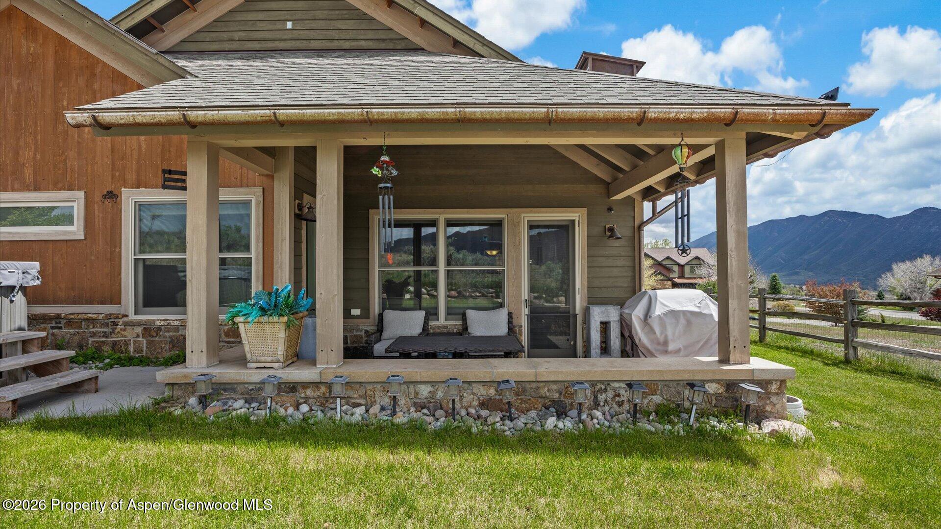 829 Ute Circle New Castle, CO 81647 - Photo 32 of 37 a view of a house with a yard balcony and swimming pool