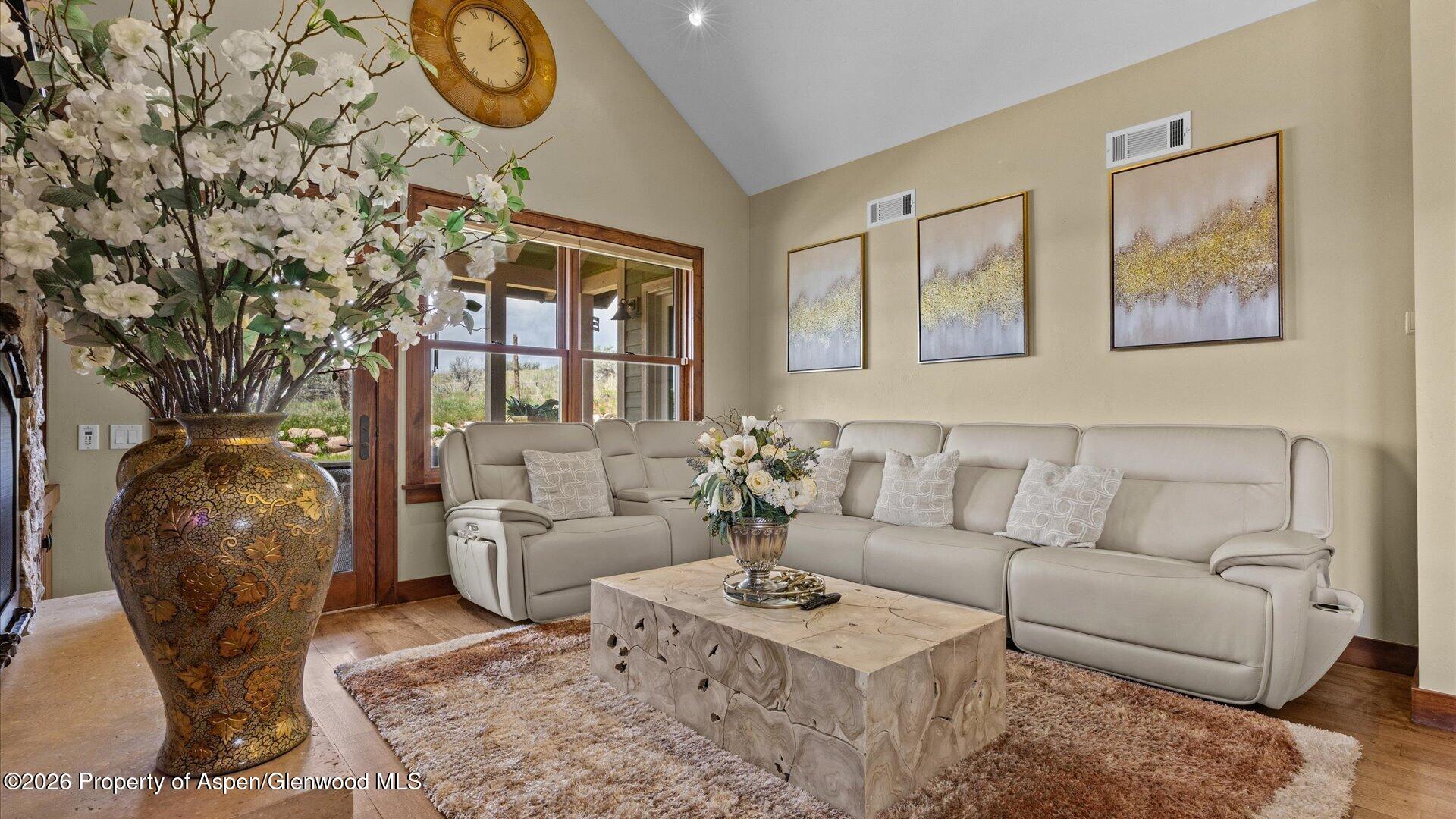 829 Ute Circle New Castle, CO 81647 - Photo 5 of 37 a living room with furniture and a large window