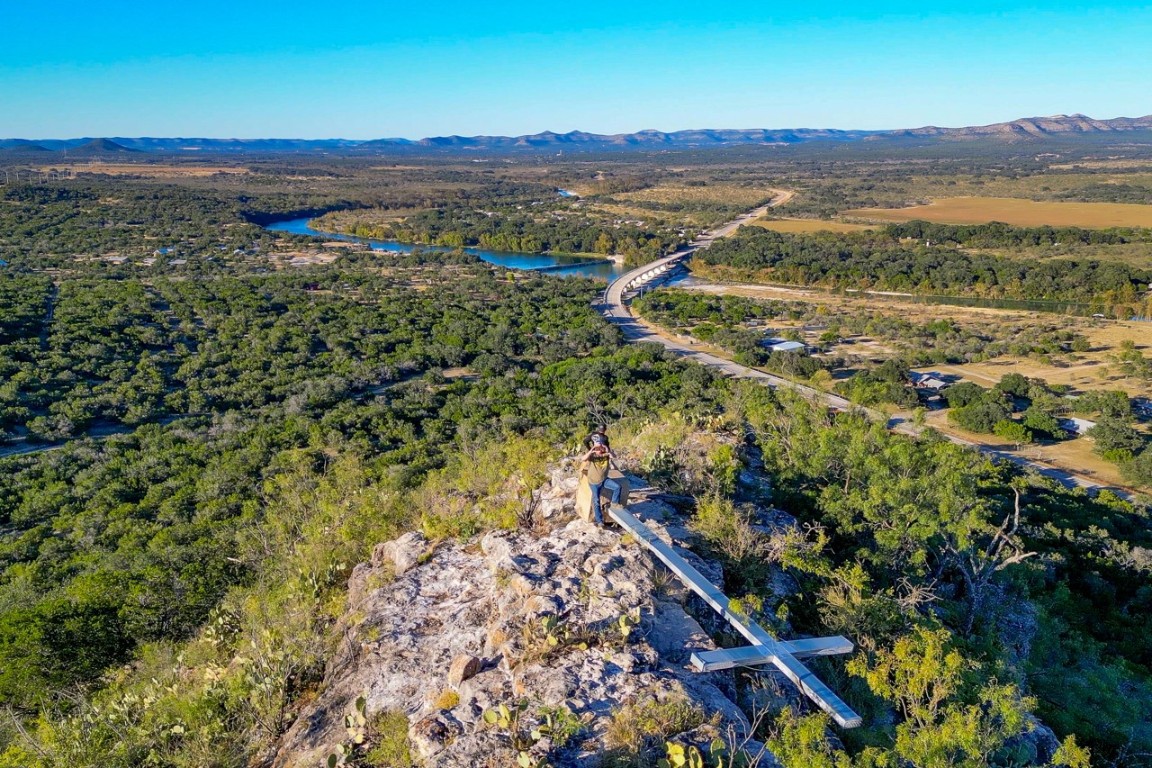 32901 Highway 55 Uvalde, TX 78801 - Photo 11 of 37 an aerial view of residential house with outdoor space