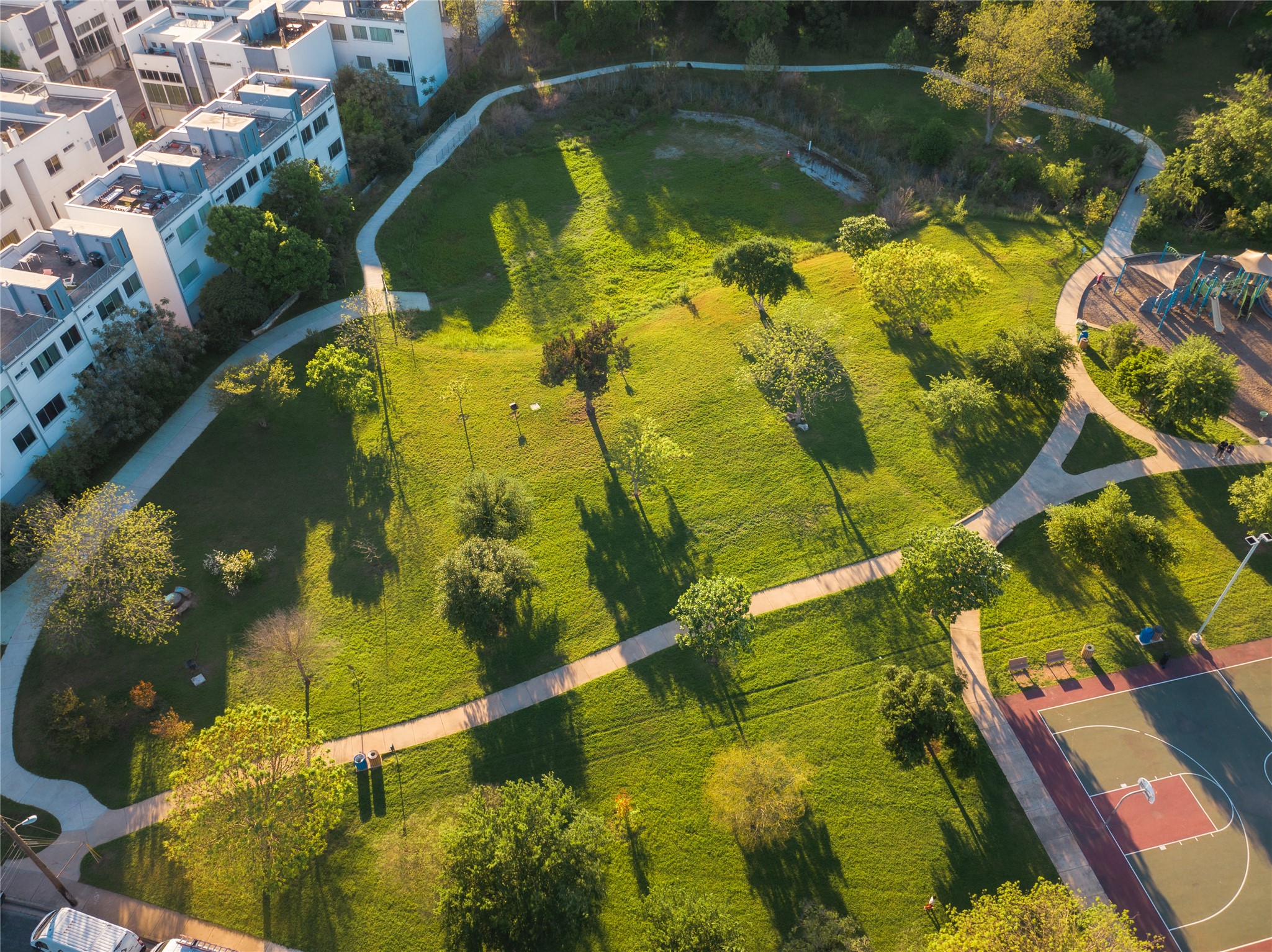 4801 South Congress Avenue, Unit H5 Austin, TX 78745 - Photo 35 of 39 Bird's eye view