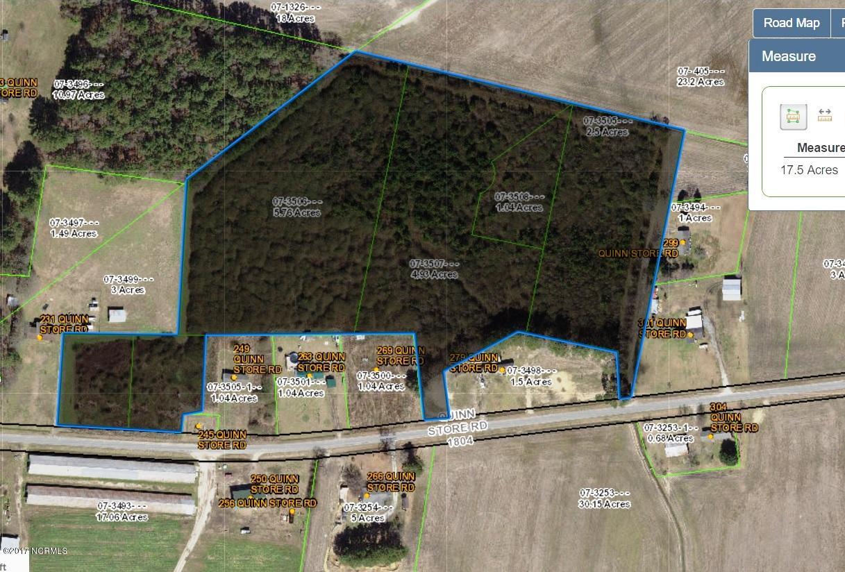 0 Quinn Store Road Beulaville, NC 28518 - Photo 3 of 16 15017 map