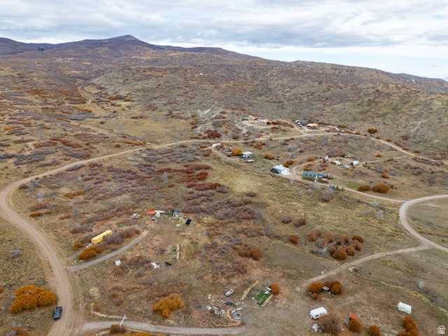 137 East Canyon Hollow Road, Unit 137 Fairview, UT 84629 - Photo 24 of 25 Aerial overview of property's location with rural landscape and a mountain backdrop