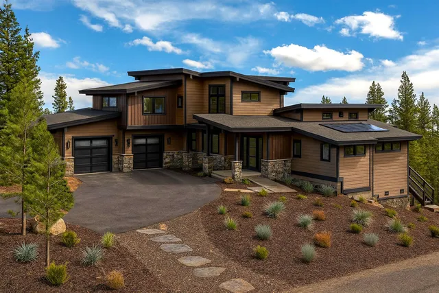a view of a house with a patio