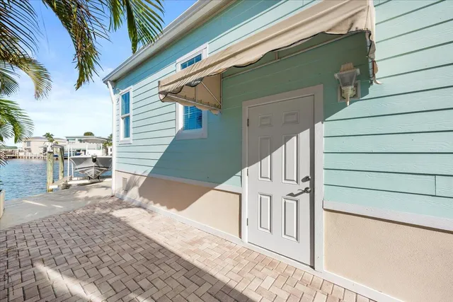 a view of a terrace with seating space