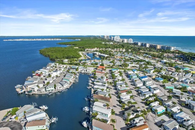 a view of a swimming pool and an empty room