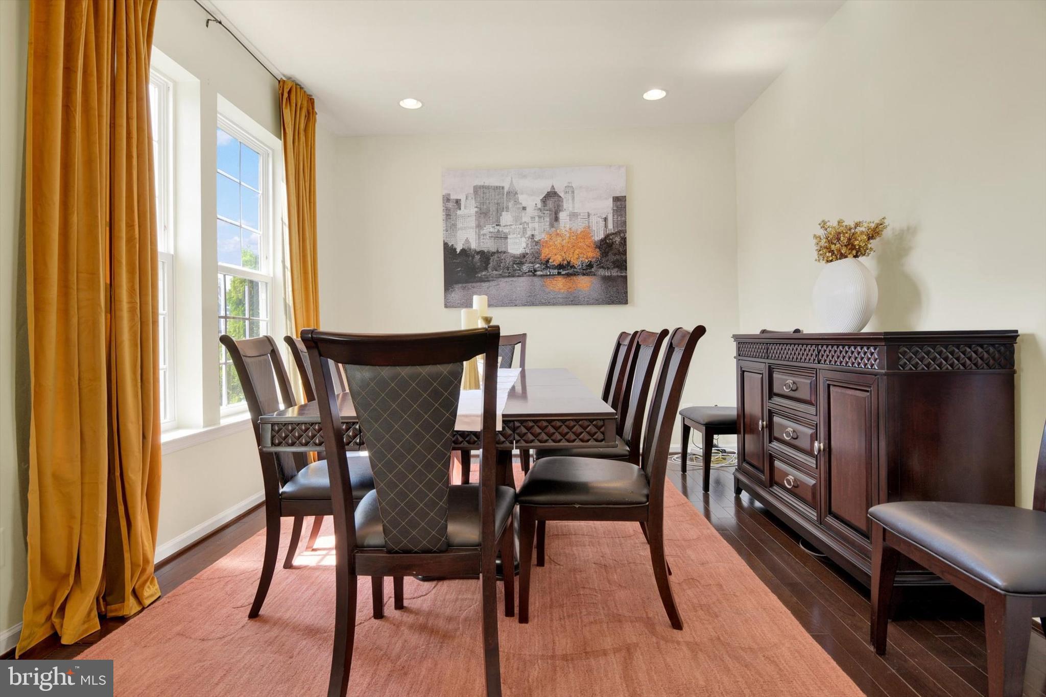 637 Bentgrass Drive Aberdeen, MD 21001 - Photo 11 of 35 a view of a dining room with furniture window and wooden floor