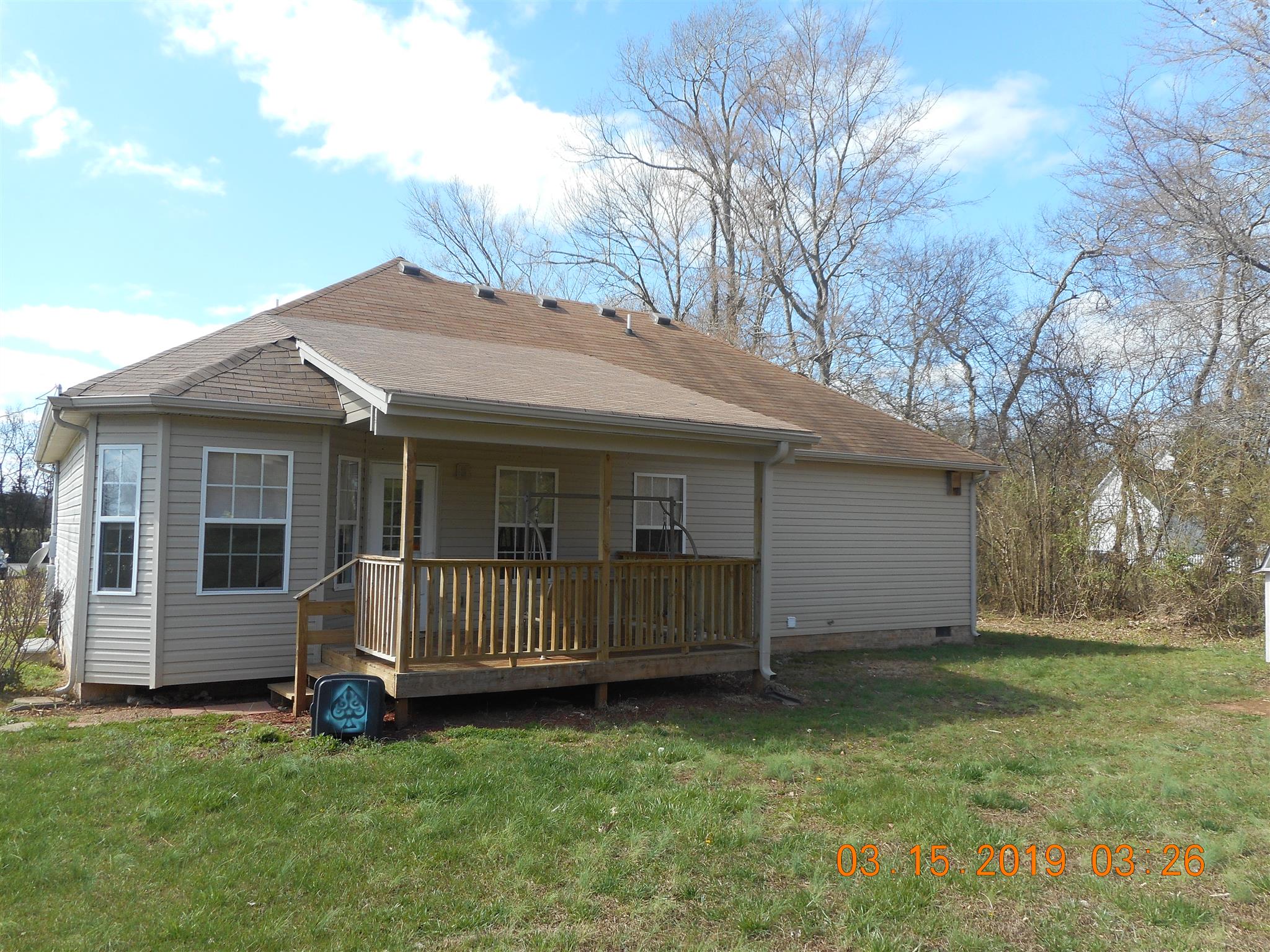 4611 Smiley Road Chapel Hill, TN 37034 - Photo 10 of 13 Covered deck on back porch.