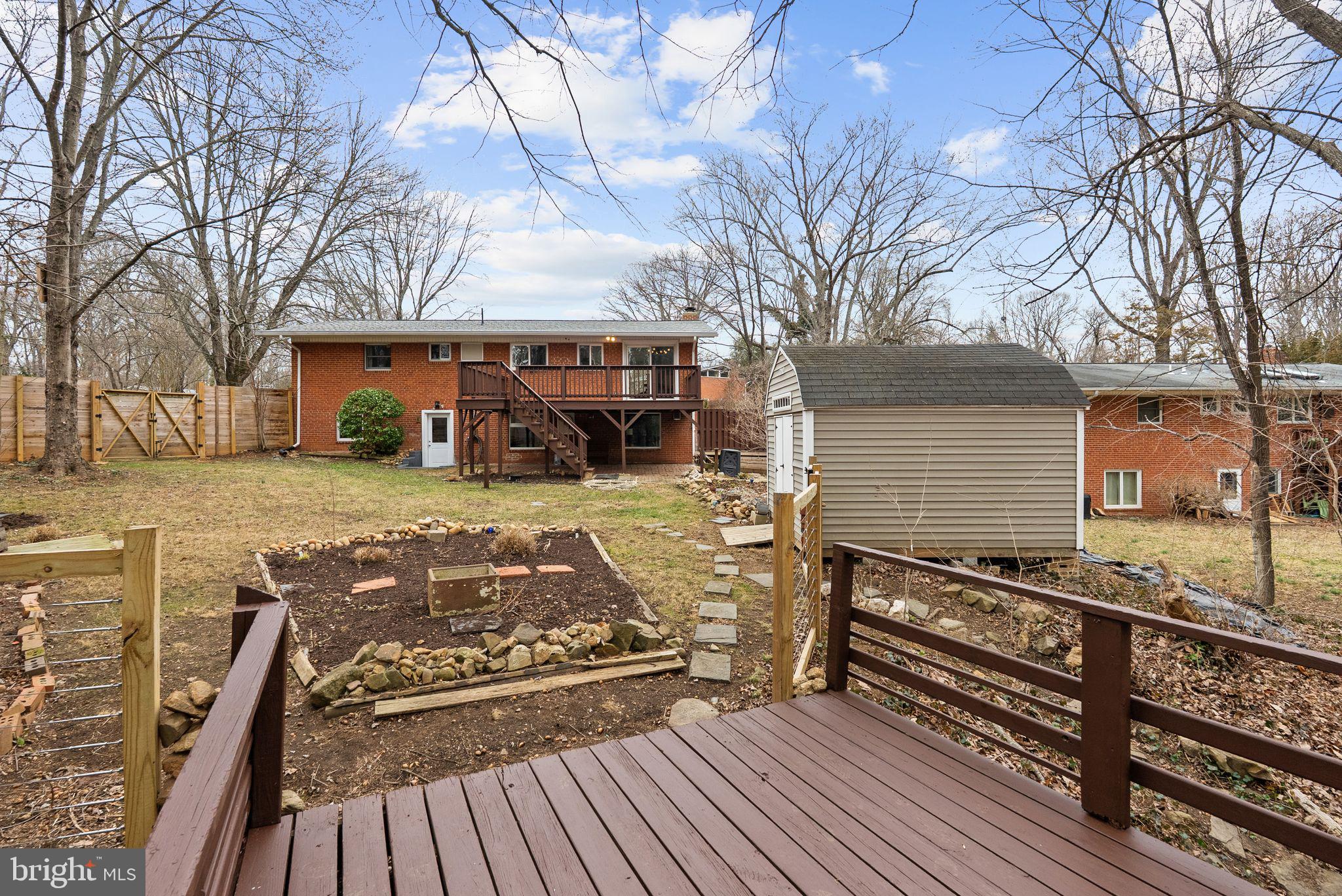 7405 Add Drive Falls Church, VA 22042 - Photo 61 of 74 a view of a house with a patio