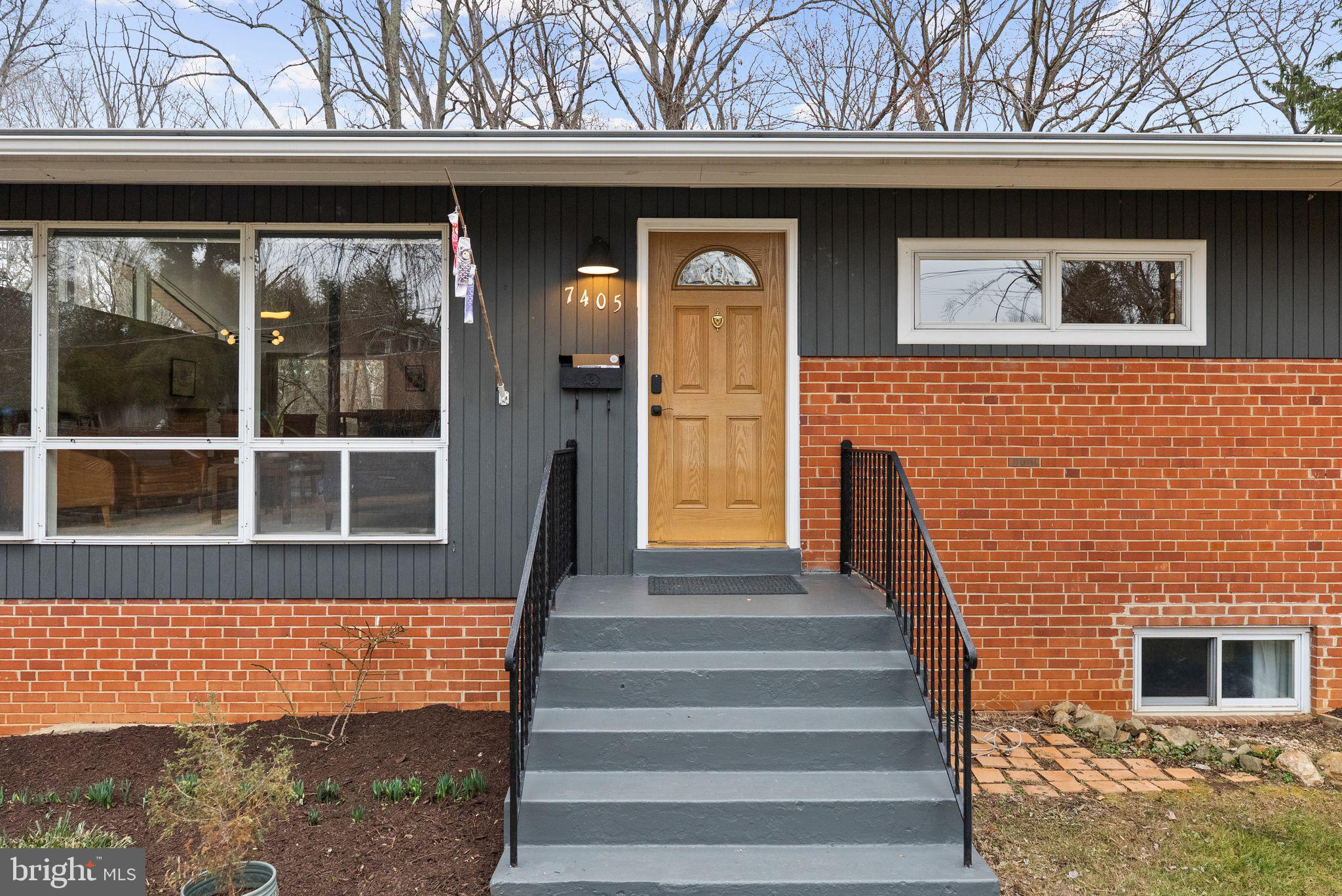 7405 Add Drive Falls Church, VA 22042 - Photo 71 of 74 a front view of a house with a window